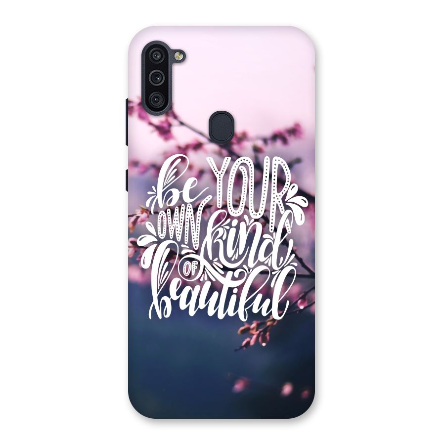 Own Kind of Beautiful Back Case for Galaxy M11