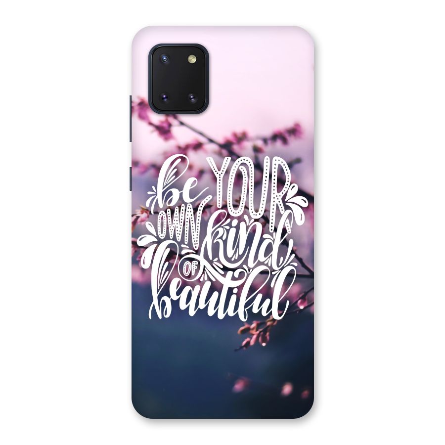 Own Kind of Beautiful Back Case for Galaxy Note 10 Lite