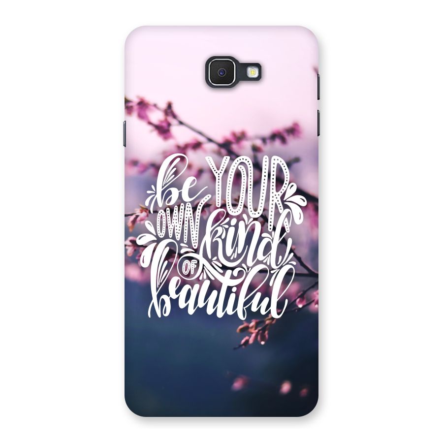 Own Kind of Beautiful Back Case for Galaxy On7 2016