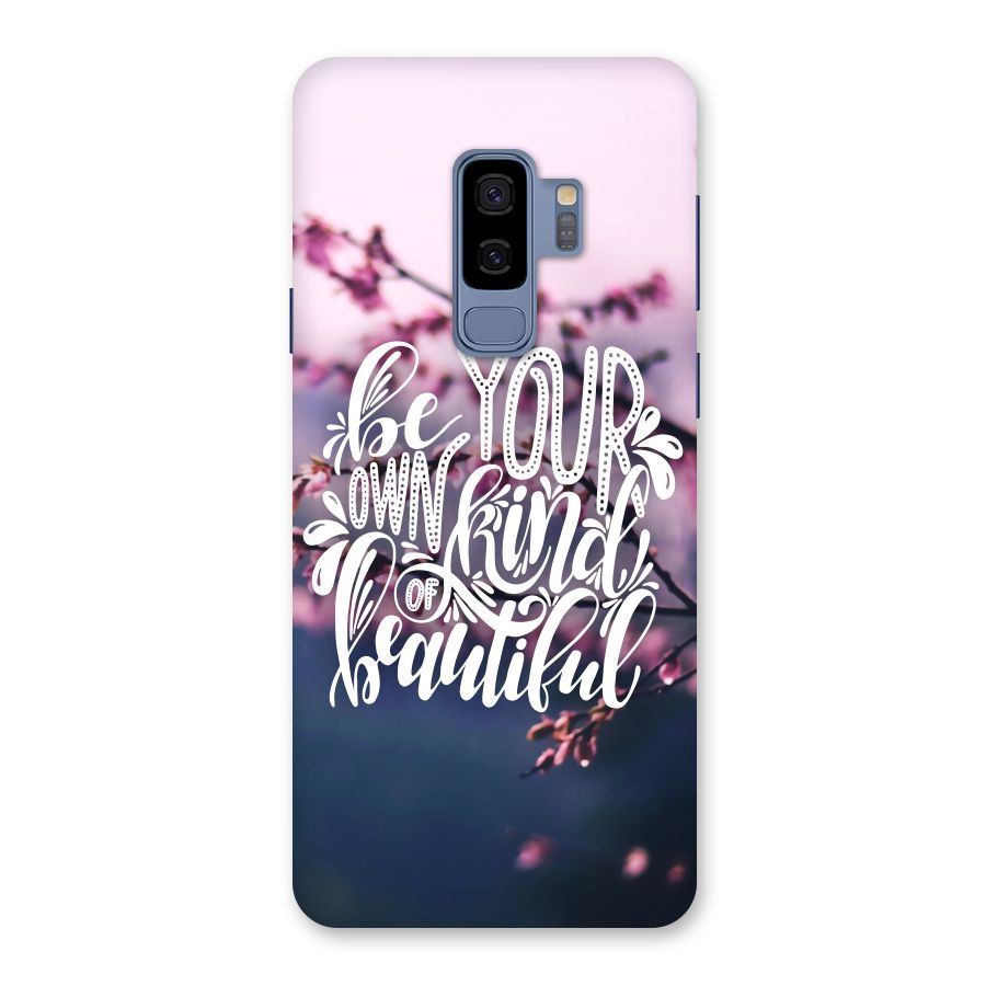 Own Kind of Beautiful Back Case for Galaxy S9 Plus