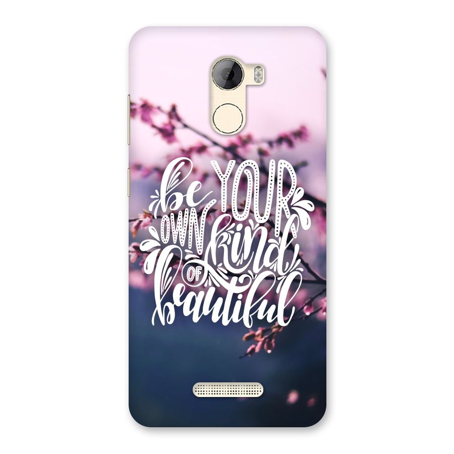 Own Kind of Beautiful Back Case for Gionee A1 LIte