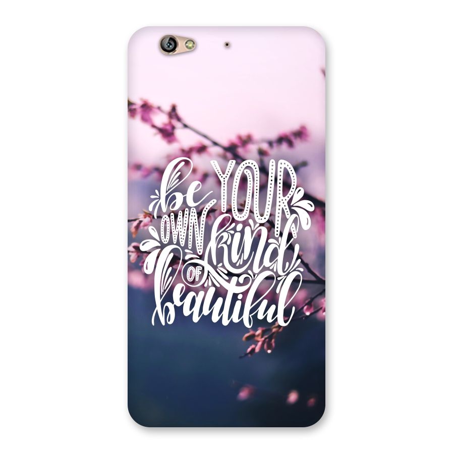 Own Kind of Beautiful Back Case for Gionee S6