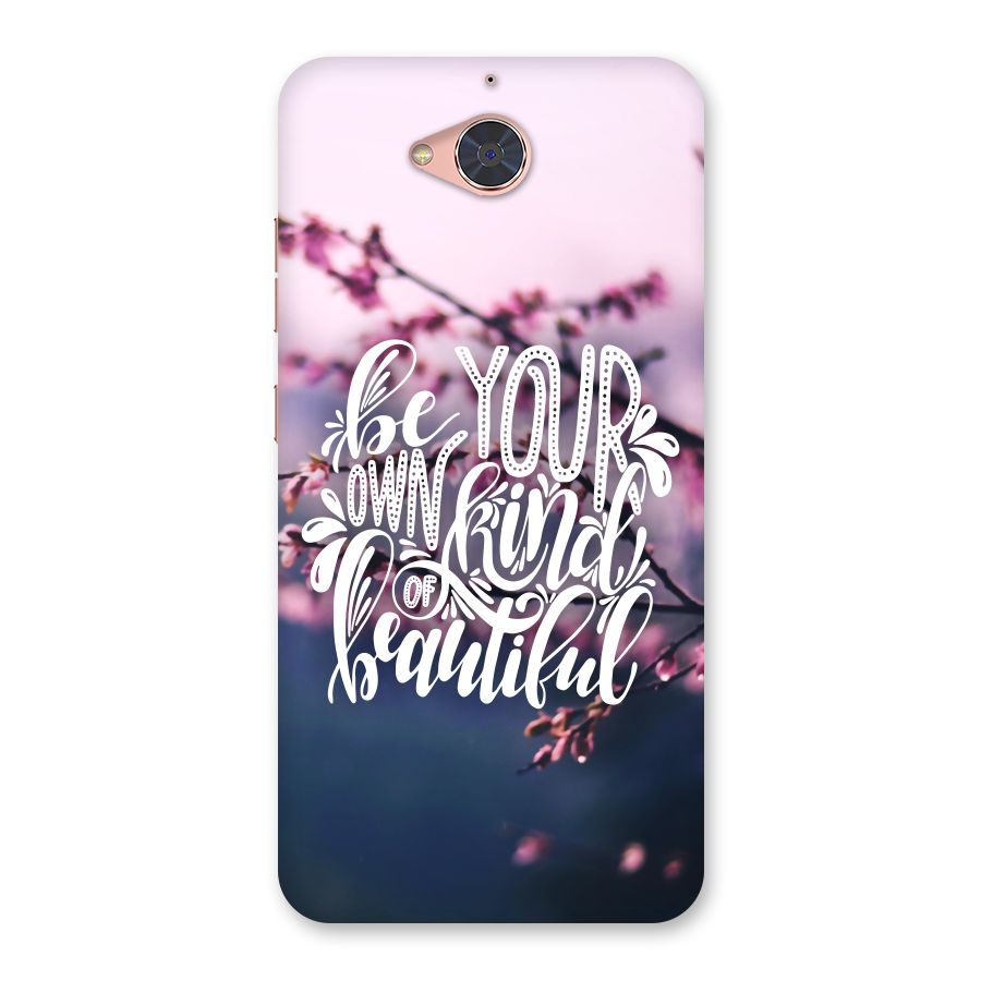 Own Kind of Beautiful Back Case for Gionee S6 Pro