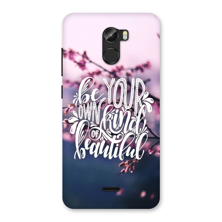 Own Kind of Beautiful Back Case for Gionee X1