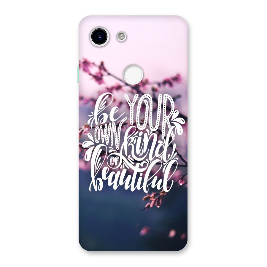 Own Kind of Beautiful Back Case for Google Pixel 3