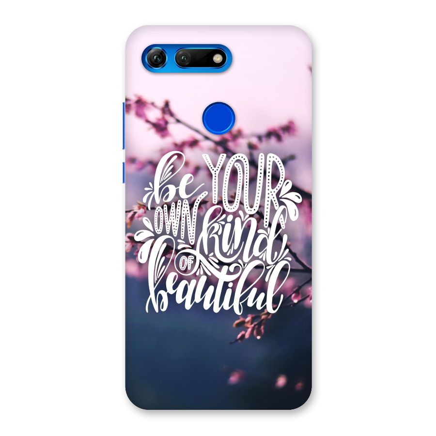 Own Kind of Beautiful Back Case for Honor View 20