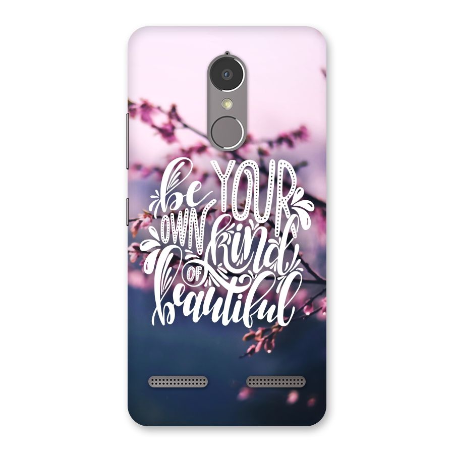Own Kind of Beautiful Back Case for Lenovo K6 Power