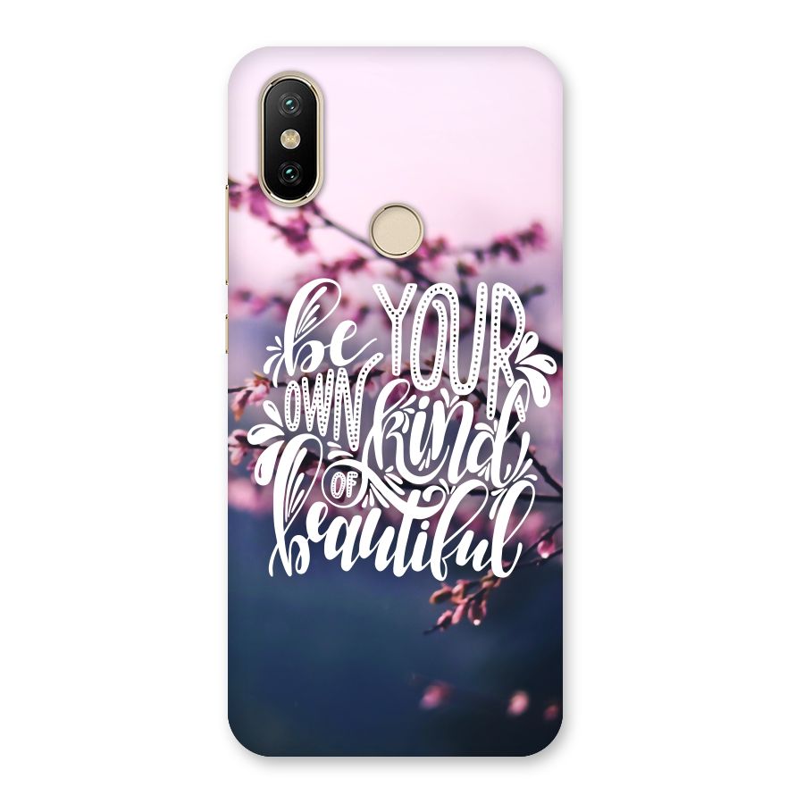 Own Kind of Beautiful Back Case for Mi A2