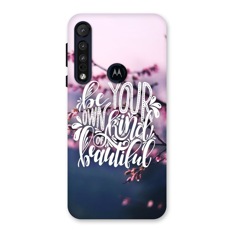 Own Kind of Beautiful Back Case for Motorola One Macro
