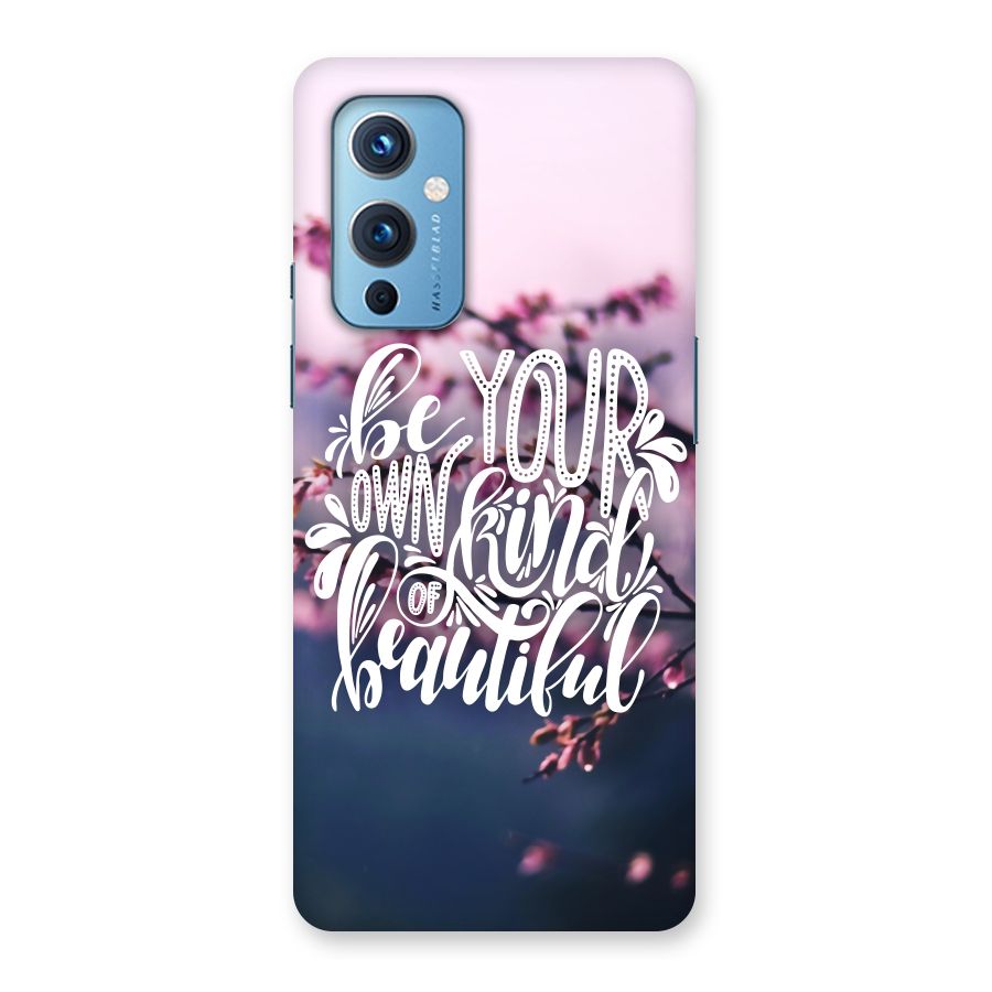 Own Kind of Beautiful Back Case for OnePlus 9