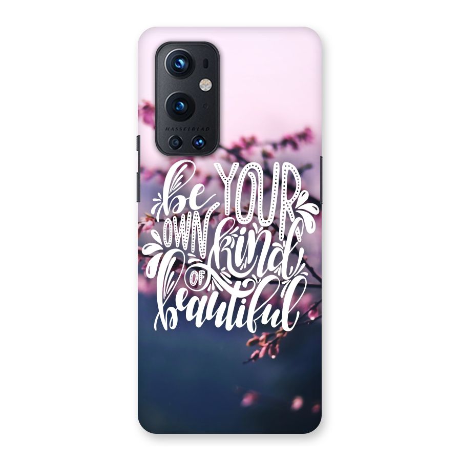 Own Kind of Beautiful Back Case for OnePlus 9 Pro