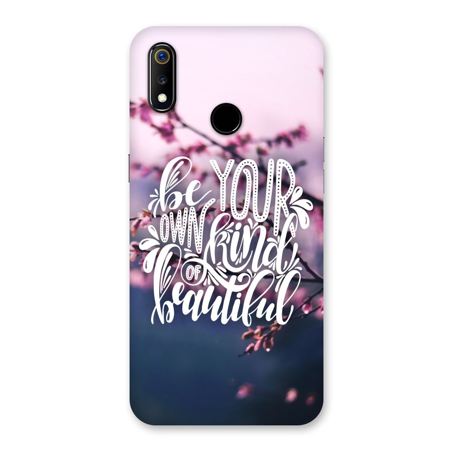 Own Kind of Beautiful Back Case for Realme 3