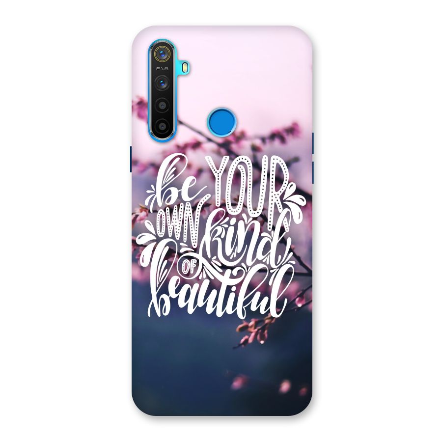 Own Kind of Beautiful Back Case for Realme 5