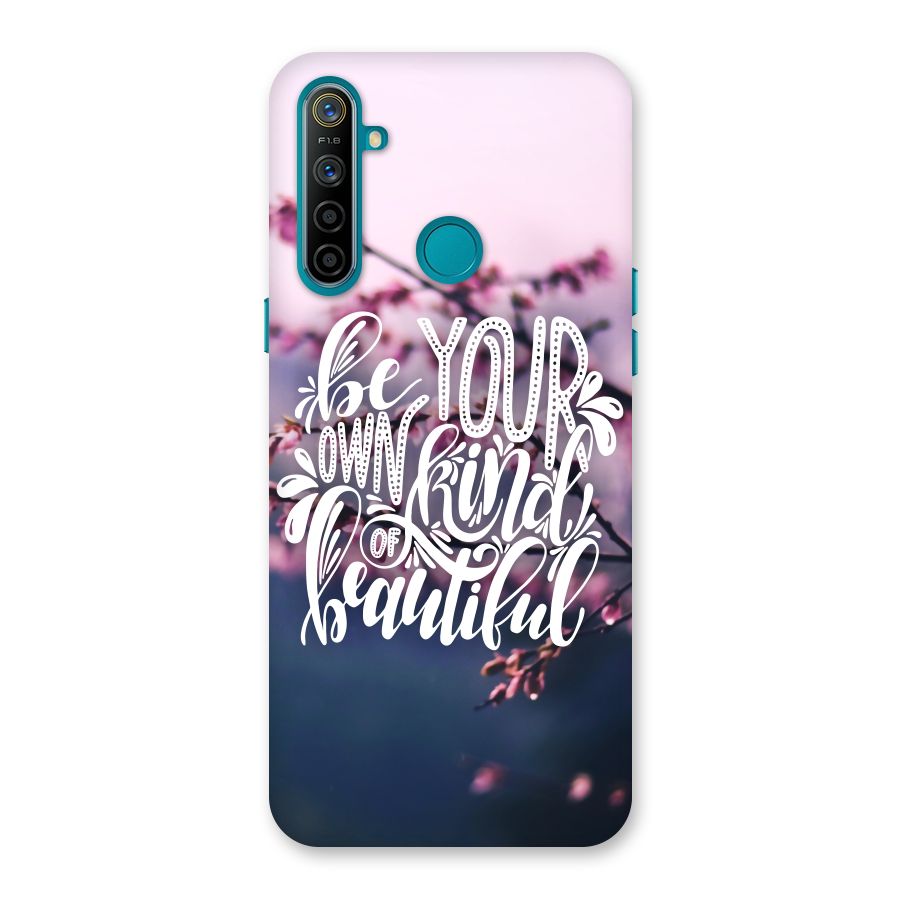 Own Kind of Beautiful Back Case for Realme 5i