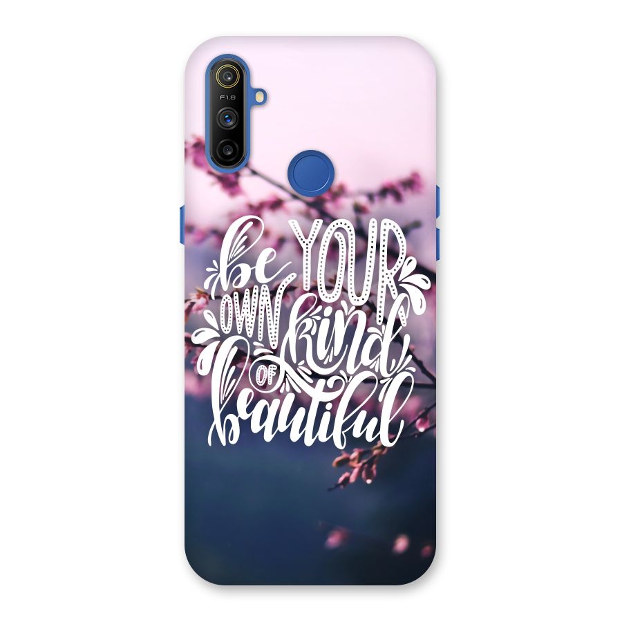 Own Kind of Beautiful Back Case for Realme Narzo 10A
