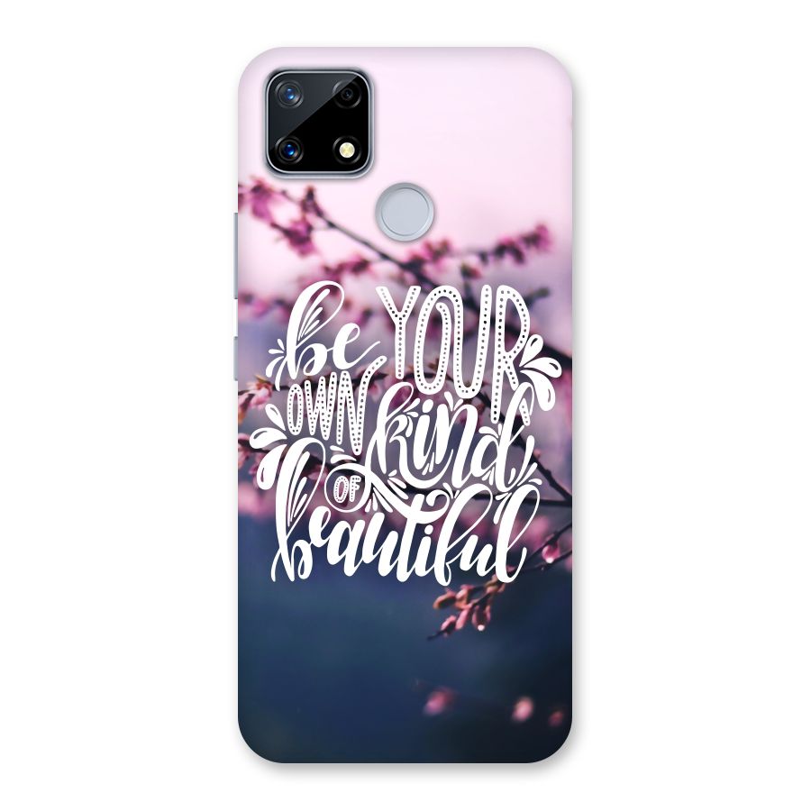 Own Kind of Beautiful Back Case for Realme Narzo 20