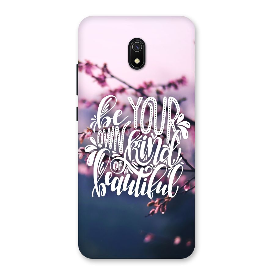 Own Kind of Beautiful Back Case for Redmi 8A