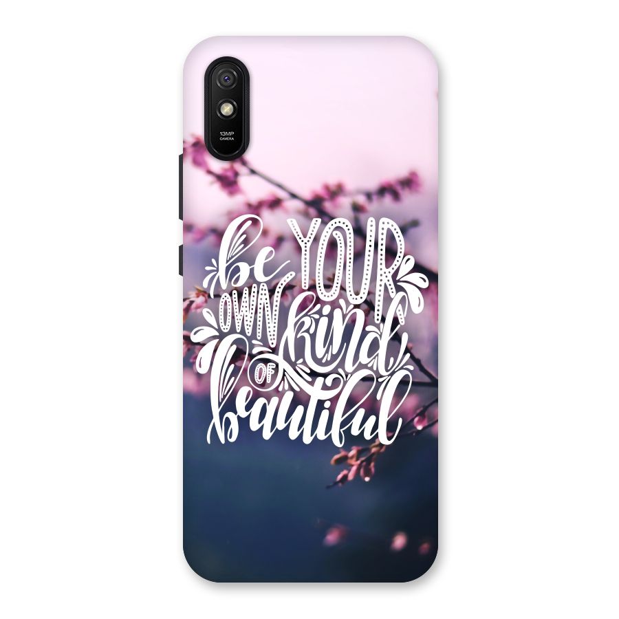 Own Kind of Beautiful Back Case for Redmi 9A