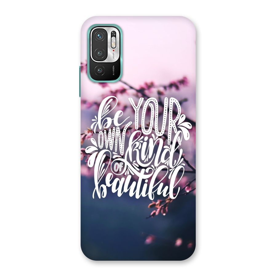 Own Kind of Beautiful Back Case for Redmi Note 10T 5G