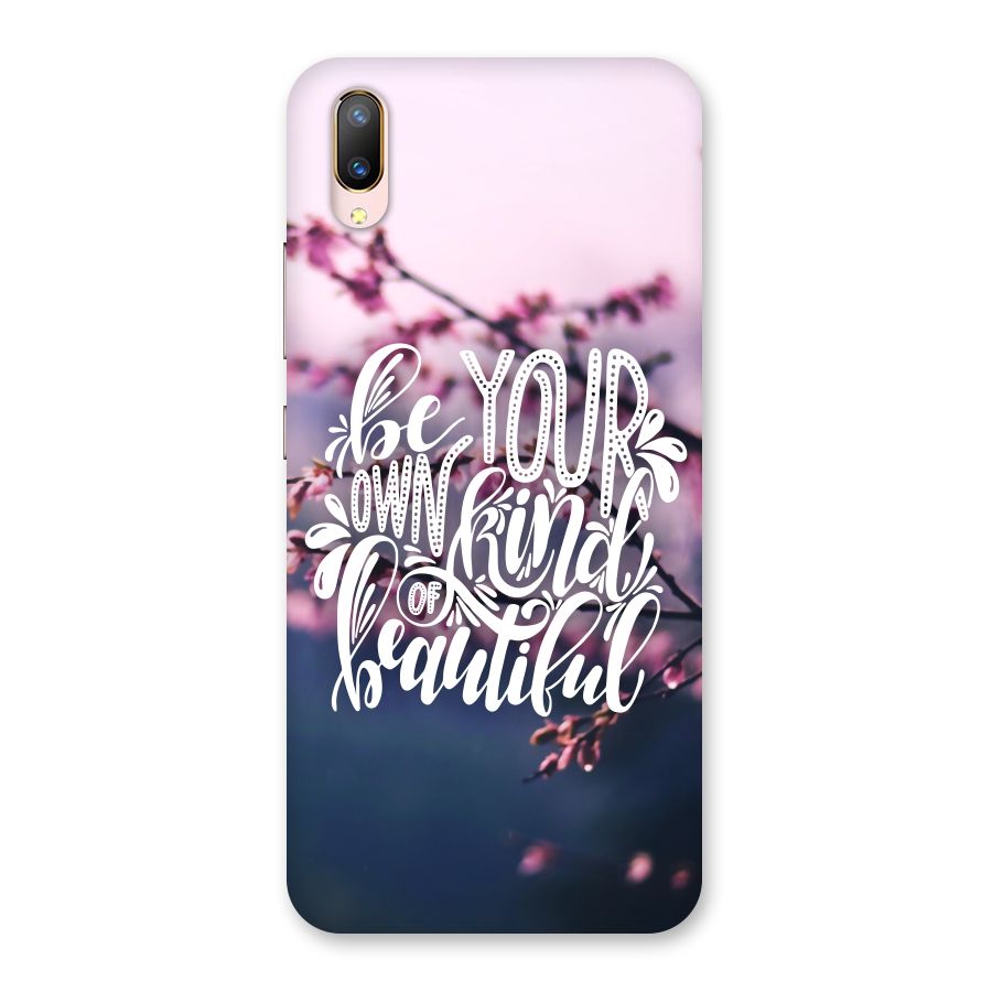 Own Kind of Beautiful Back Case for Vivo V11 Pro