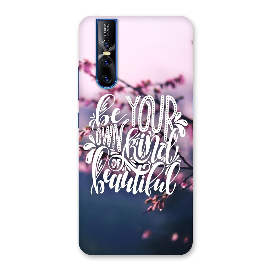 Own Kind of Beautiful Back Case for Vivo V15 Pro