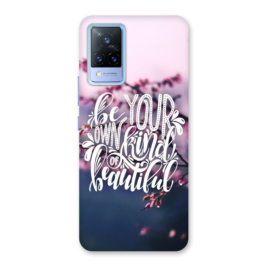 Own Kind of Beautiful Back Case for Vivo V21 5G