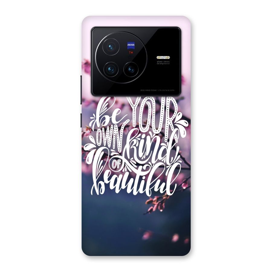 Own Kind of Beautiful Back Case for Vivo X80