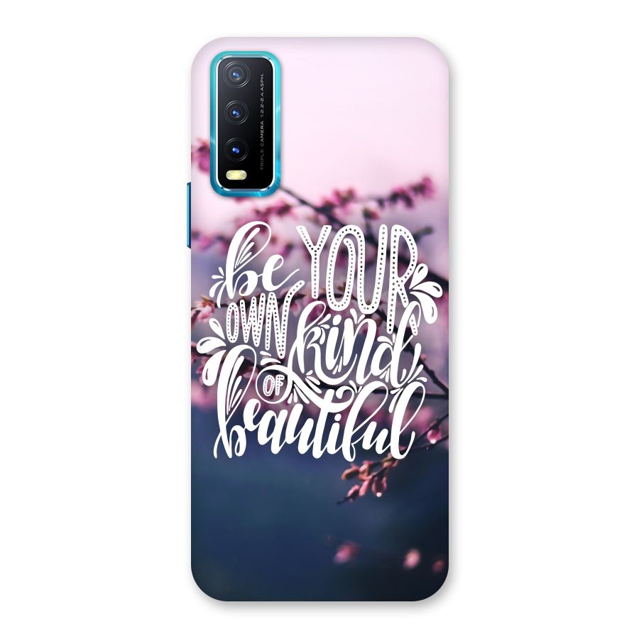 Own Kind of Beautiful Back Case for Vivo Y20A