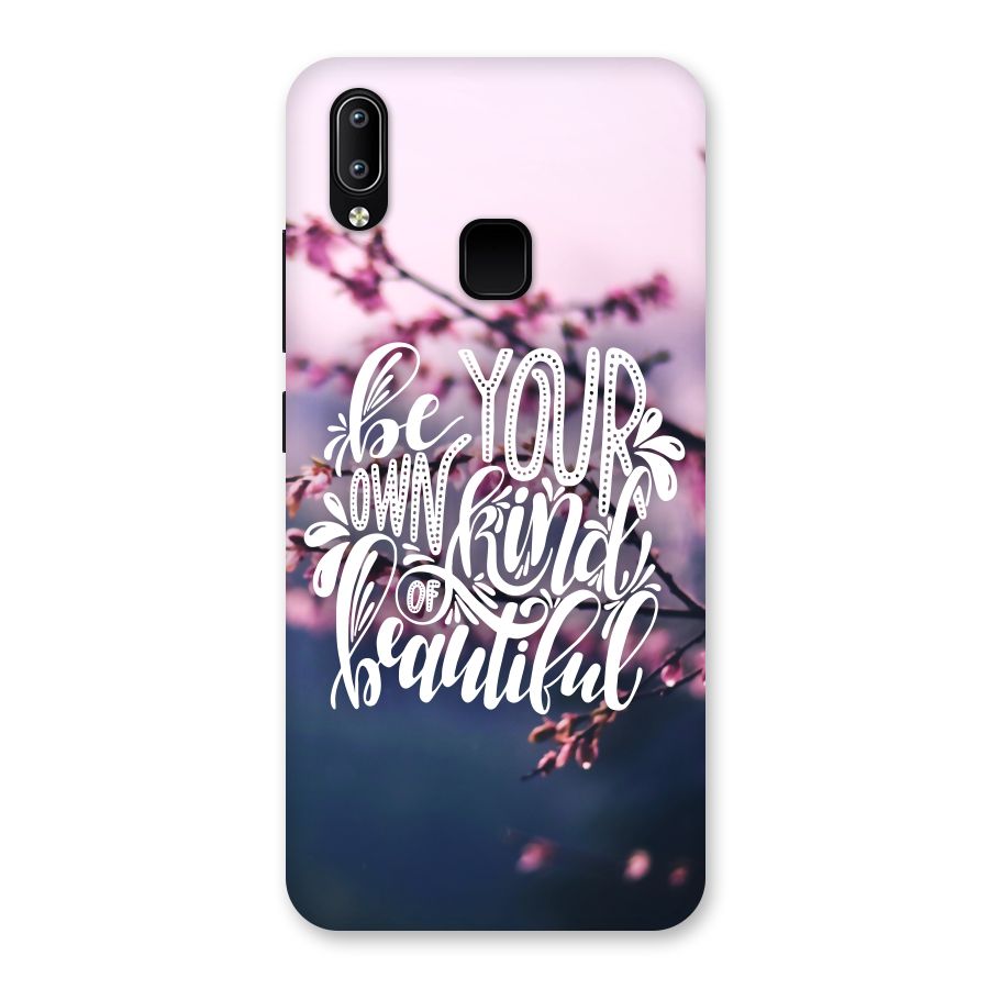 Own Kind of Beautiful Back Case for Vivo Y93