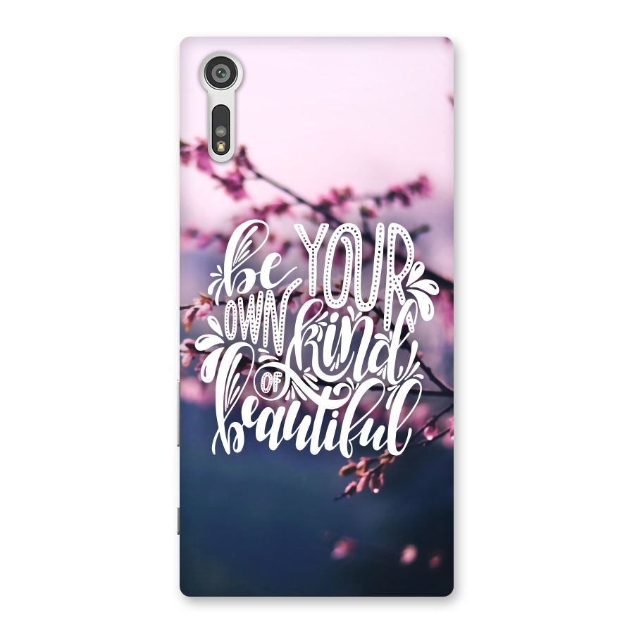 Own Kind of Beautiful Back Case for Xperia XZ