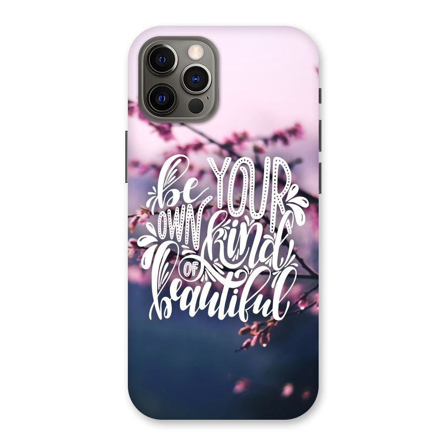 Own Kind of Beautiful Back Case for iPhone 12 Pro