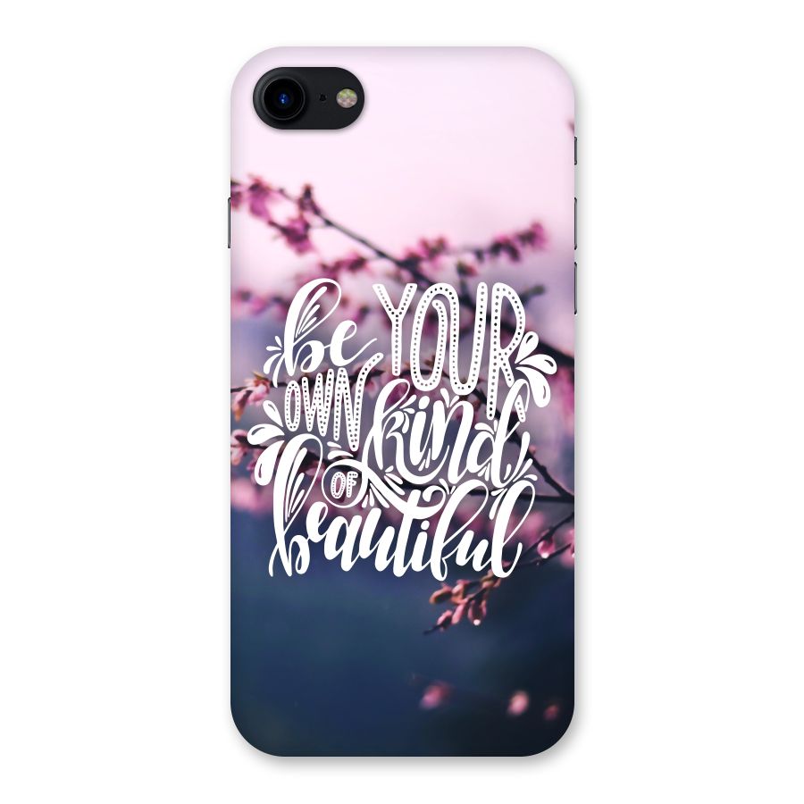 Own Kind of Beautiful Back Case for iPhone SE 2020