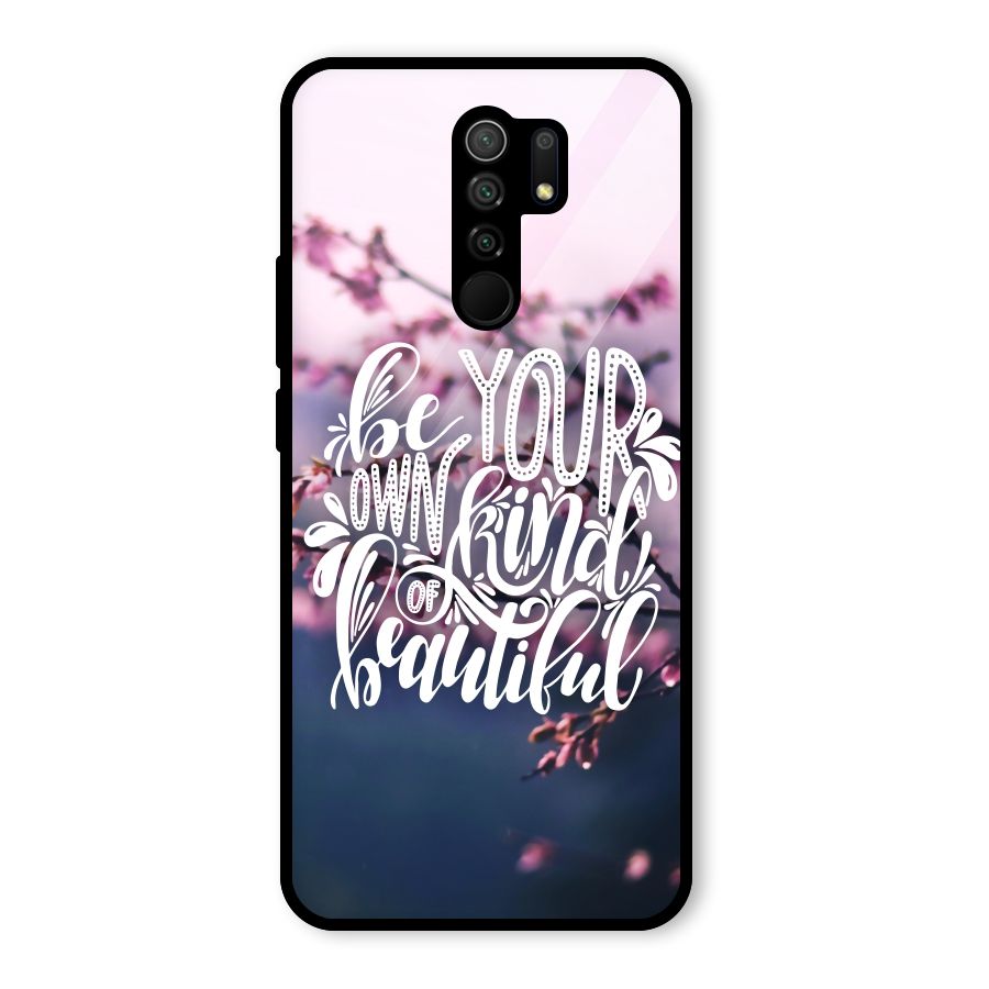 Own Kind of Beautiful Glass Back Case for Poco M2