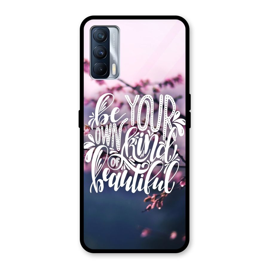 Own Kind of Beautiful Glass Back Case for Realme X7