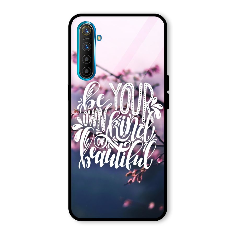 Own Kind of Beautiful Glass Back Case for Realme XT