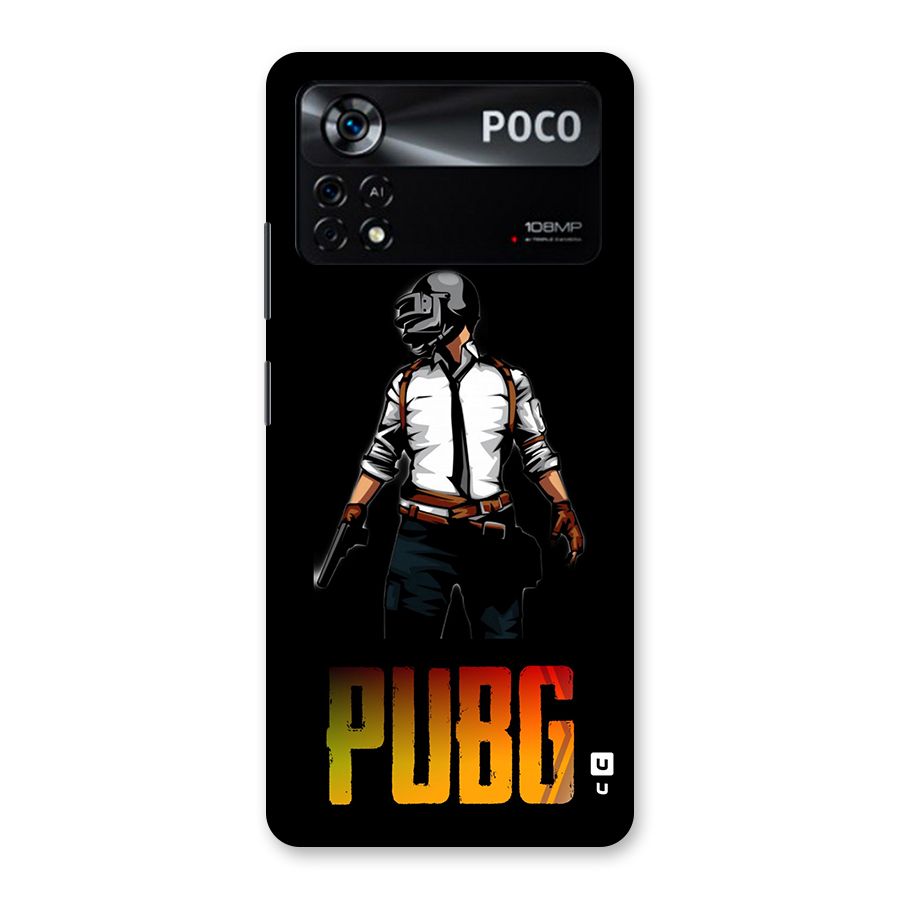 PUBG Game Art Back Case for Poco X4 Pro 5G
