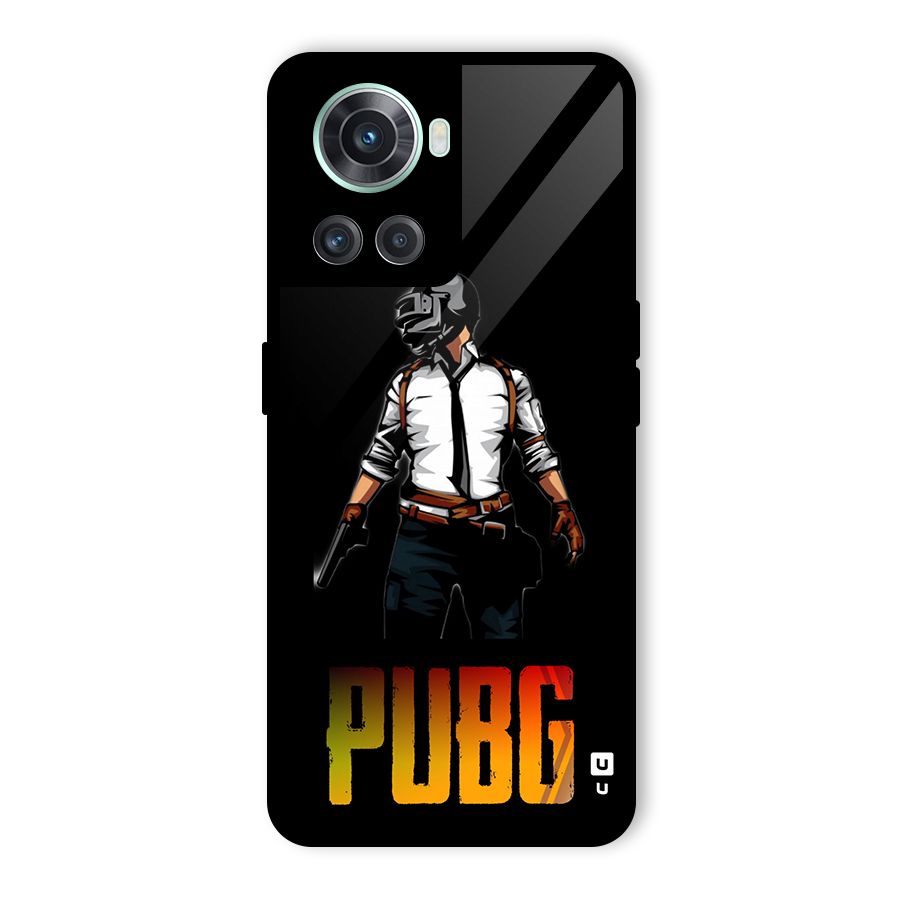 PUBG Game Art Glass Back Case for OnePlus 10R