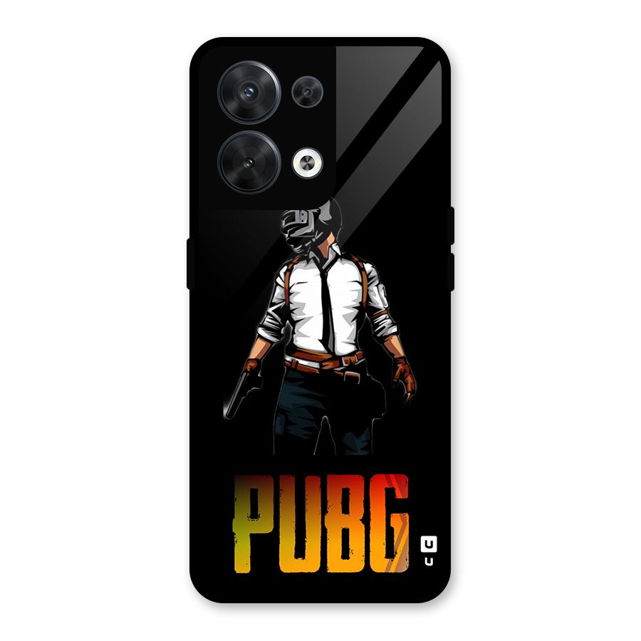 PUBG Game Art Glass Back Case for Oppo Reno8 5G