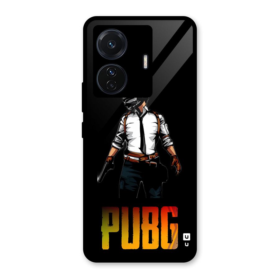 PUBG Game Art Glass Back Case for Vivo T1 Pro