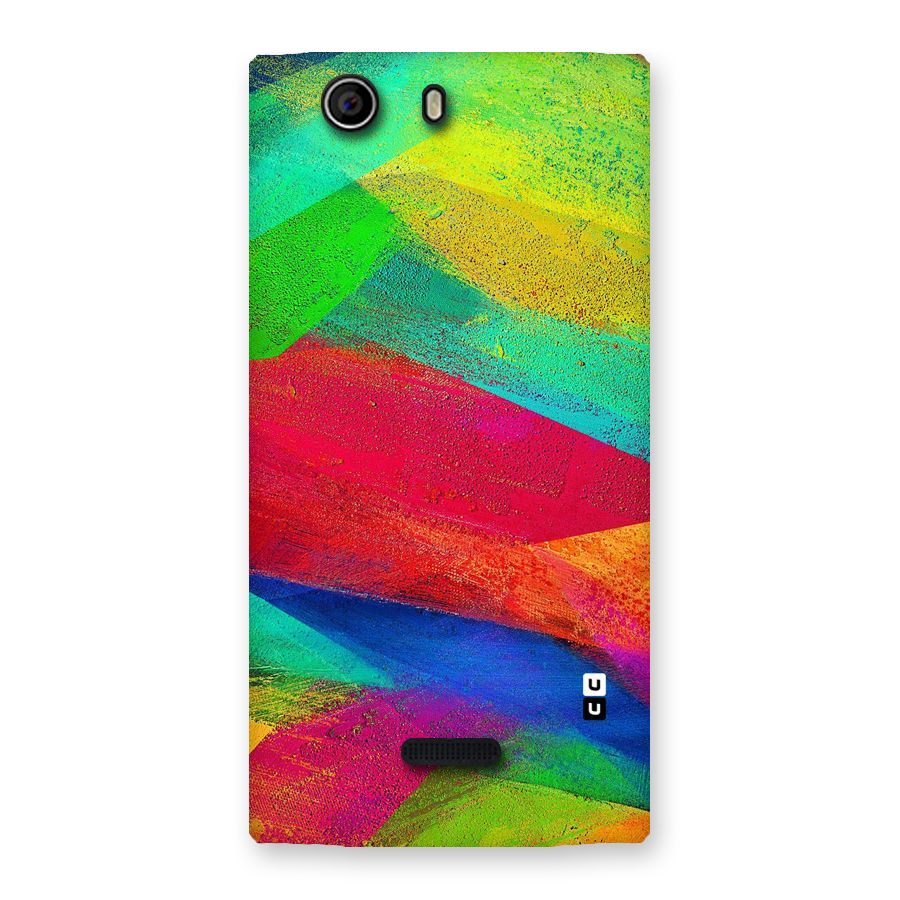 Paint Art Pattern Back Case for Canvas Nitro 2 E311