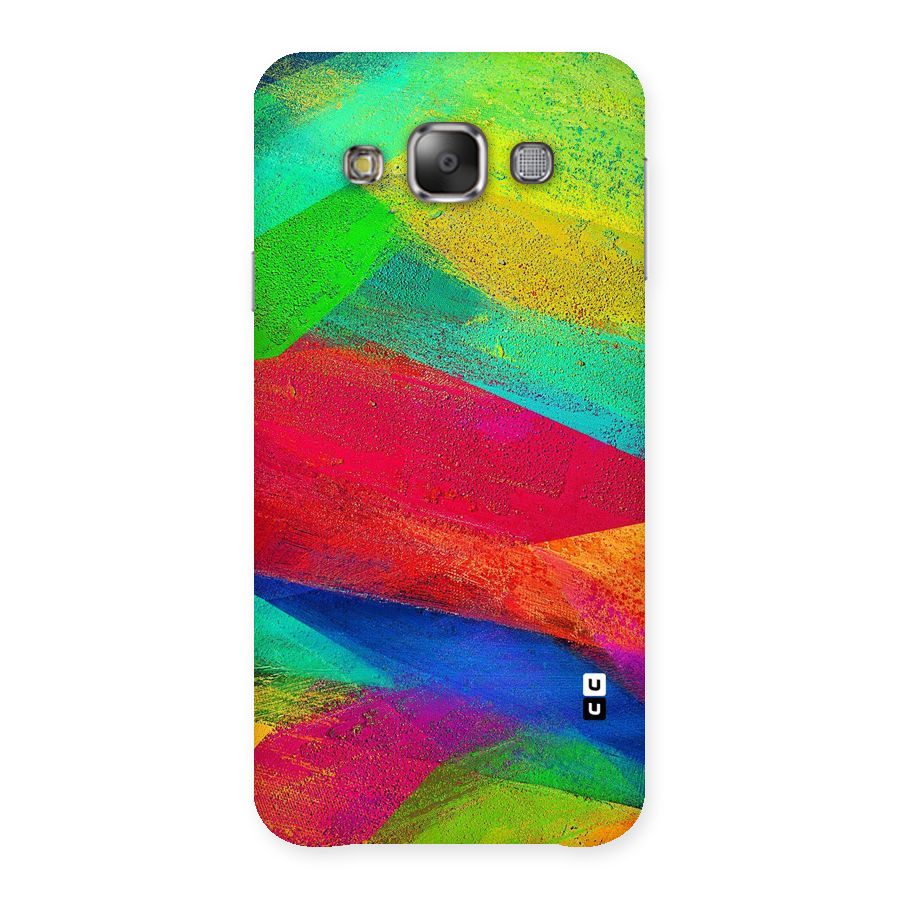 Paint Art Pattern Back Case for Galaxy E7