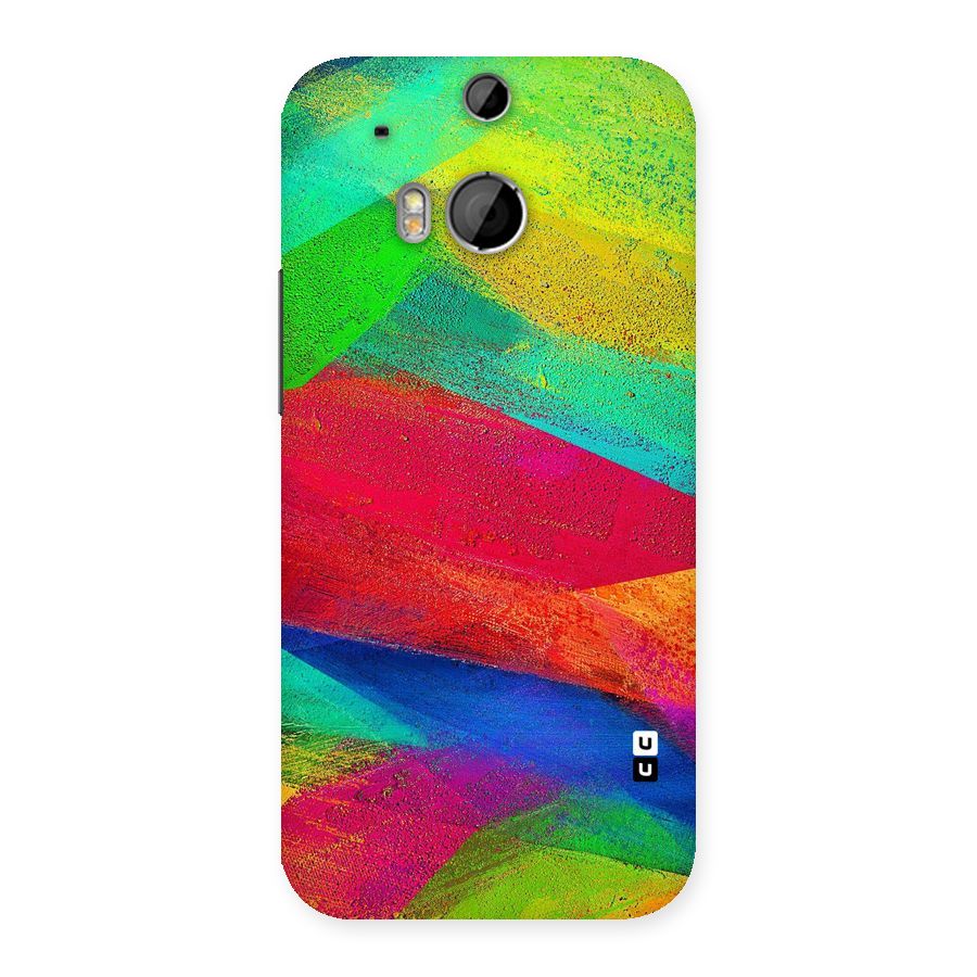 Paint Art Pattern Back Case for HTC One M8