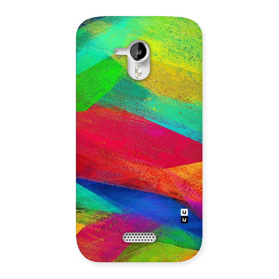 Paint Art Pattern Back Case for Micromax Canvas HD A116
