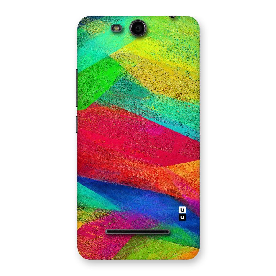 Paint Art Pattern Back Case for Micromax Canvas Juice 3 Q392
