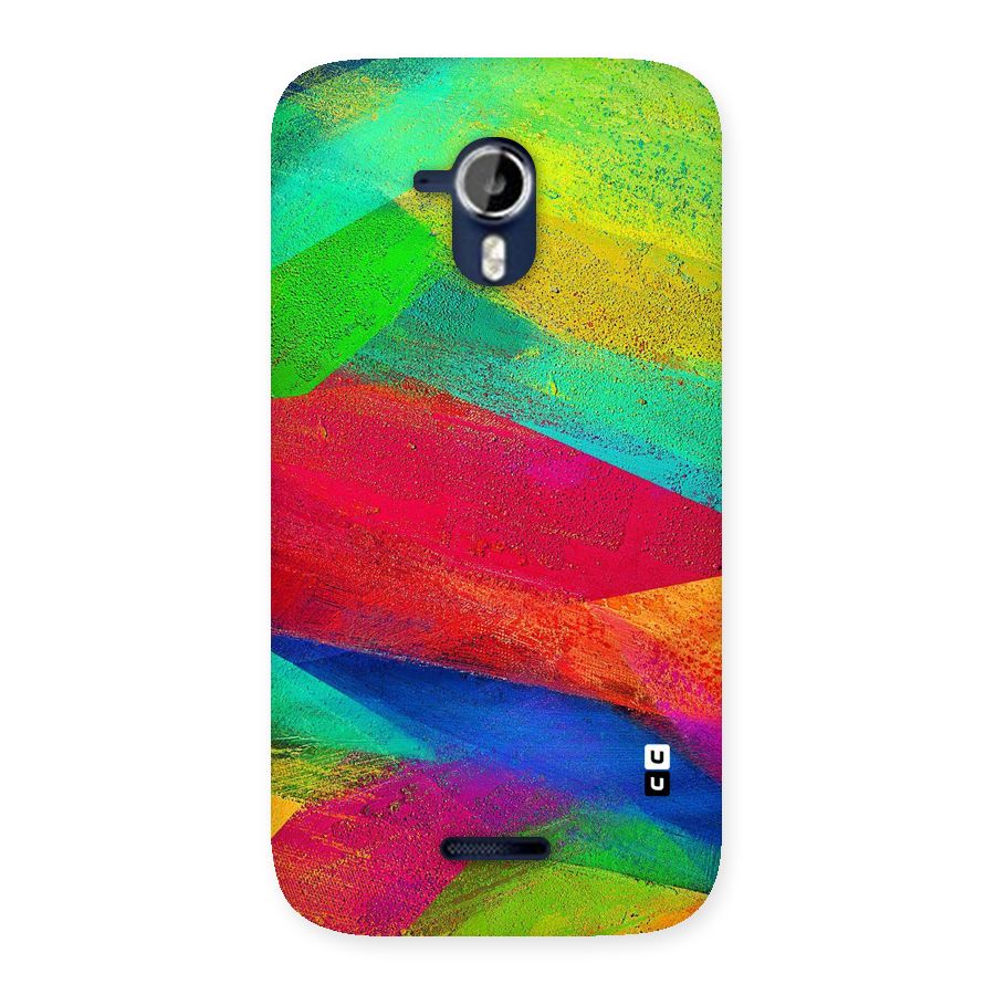 Paint Art Pattern Back Case for Micromax Canvas Magnus A117