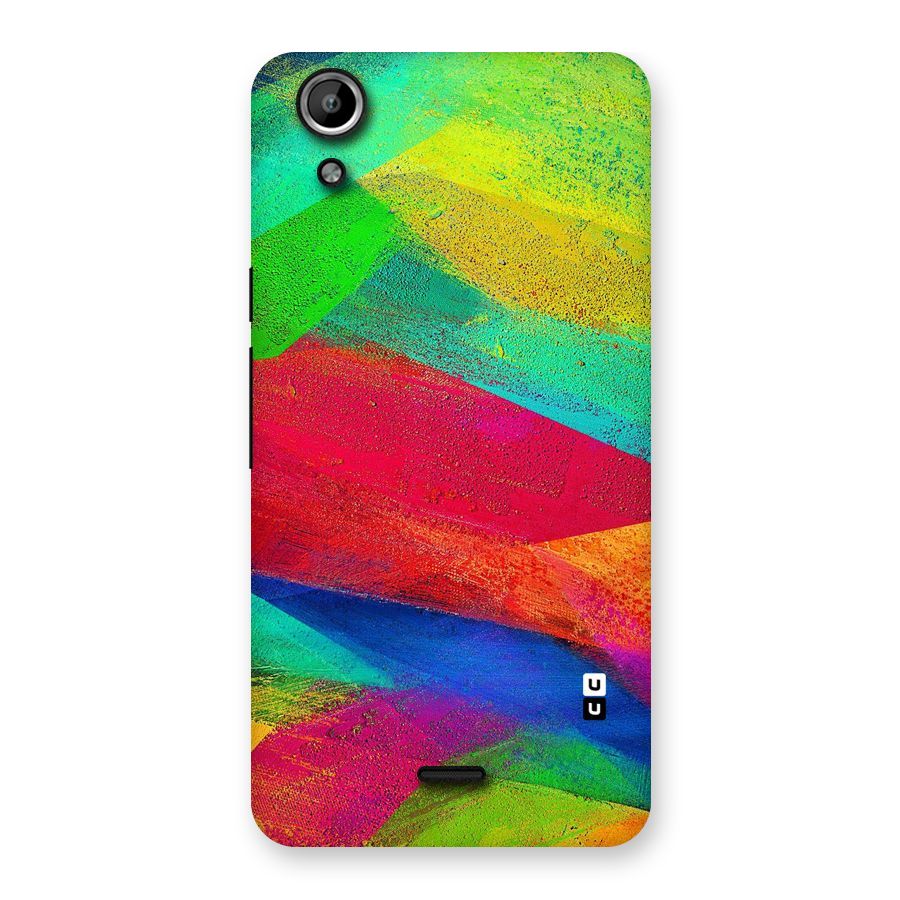 Paint Art Pattern Back Case for Micromax Canvas Selfie Lens Q345