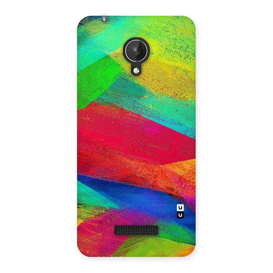 Paint Art Pattern Back Case for Micromax Canvas Spark Q380