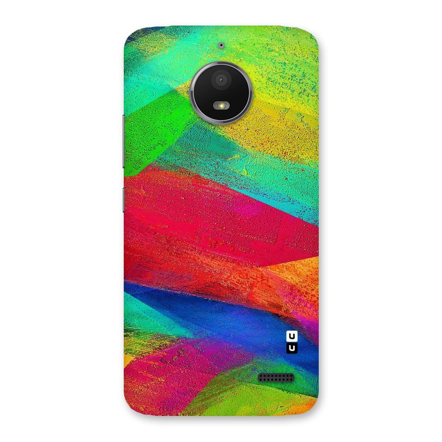 Paint Art Pattern Back Case for Moto E4