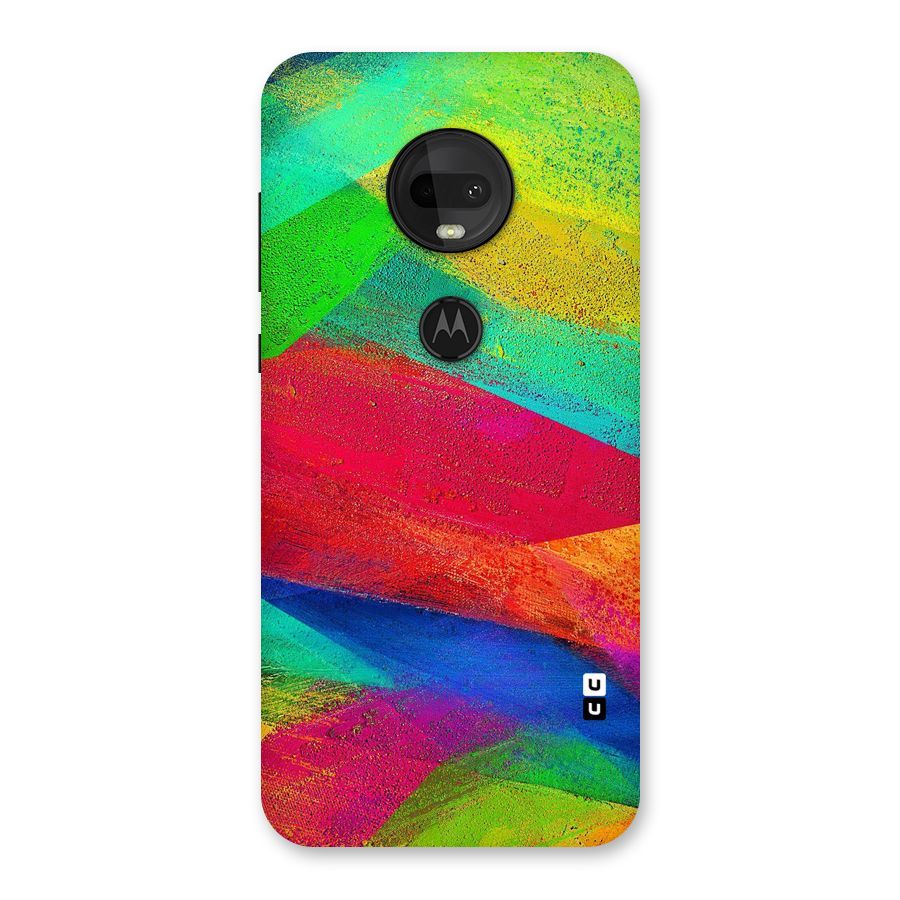 Paint Art Pattern Back Case for Moto G7