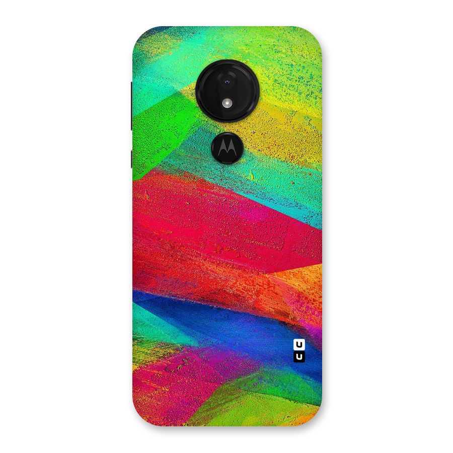 Paint Art Pattern Back Case for Moto G7 Power